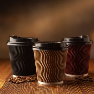 ThermalShield Ripple & Double-Wall Paper Coffee Cups